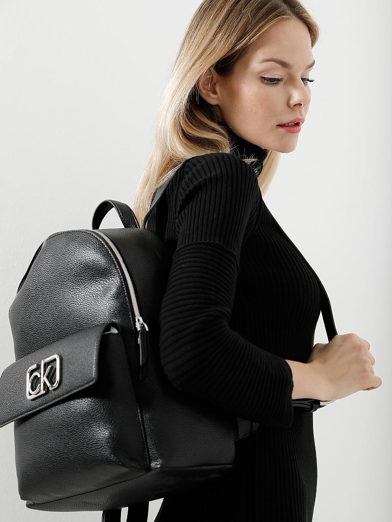 CALVIN KLEIN | Rucksack "CK Signature" | schwarz