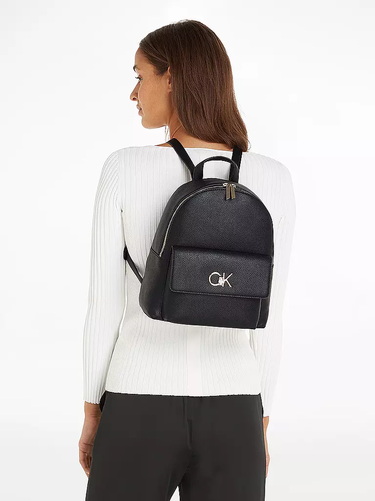 CALVIN KLEIN | Rucksack Re-Lock | schwarz