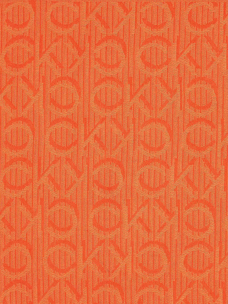 CALVIN KLEIN | Schal MONOGRAM | orange