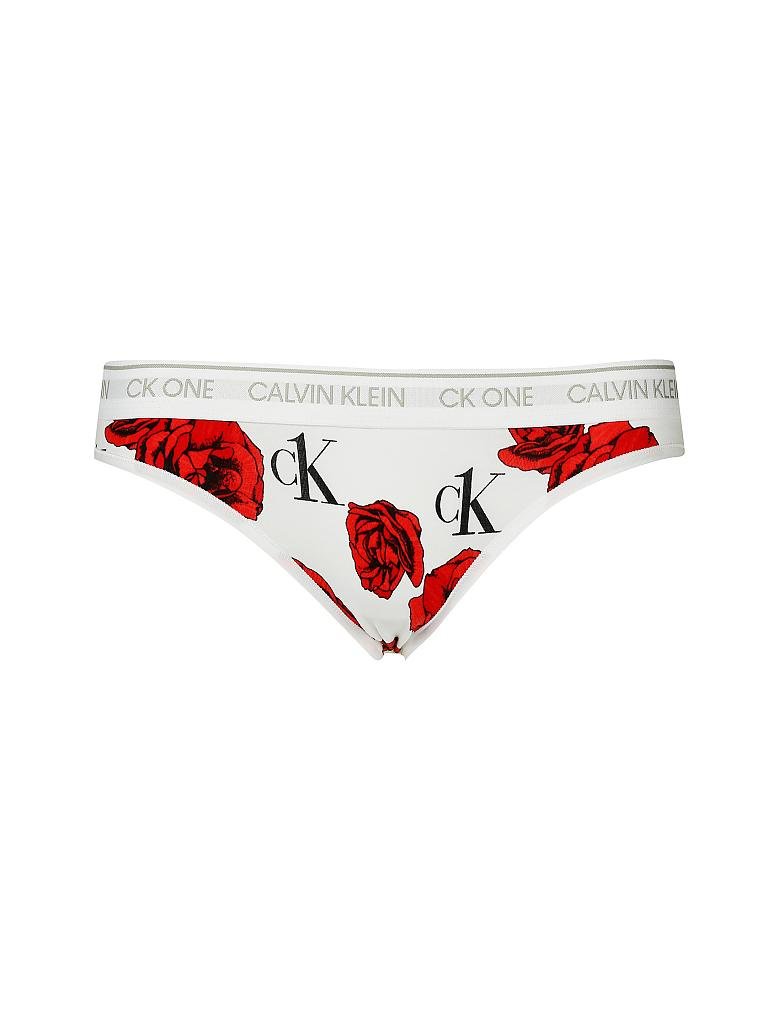 CALVIN KLEIN | Slip "CK One Cotton" (Rot) | rot