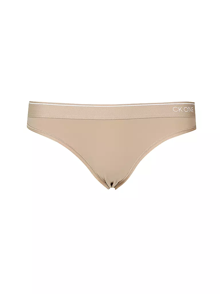 CALVIN KLEIN | Slip "One Micro" honey almond | beige