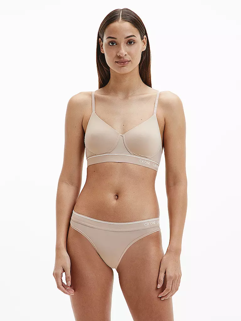 CALVIN KLEIN | Slip "One Micro" honey almond | beige