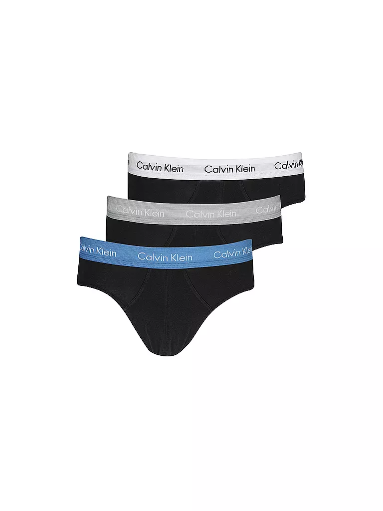 CALVIN KLEIN | Slip 3-er Pkg. black | schwarz
