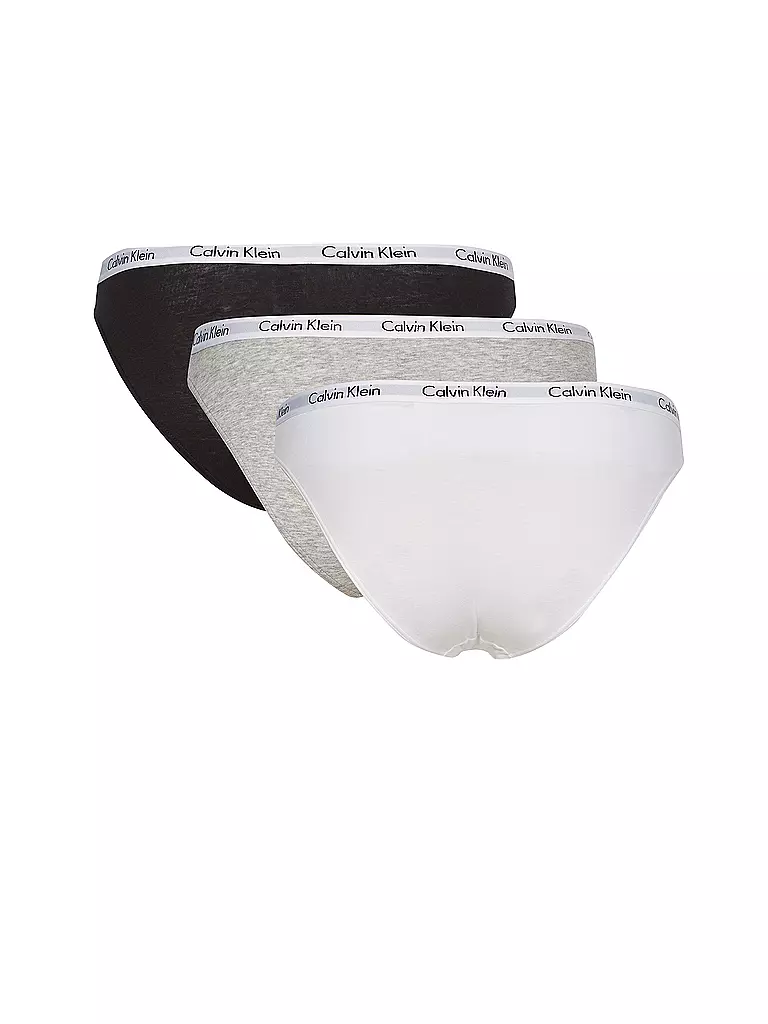 CALVIN KLEIN | Slip 3-er Pkg. black | schwarz