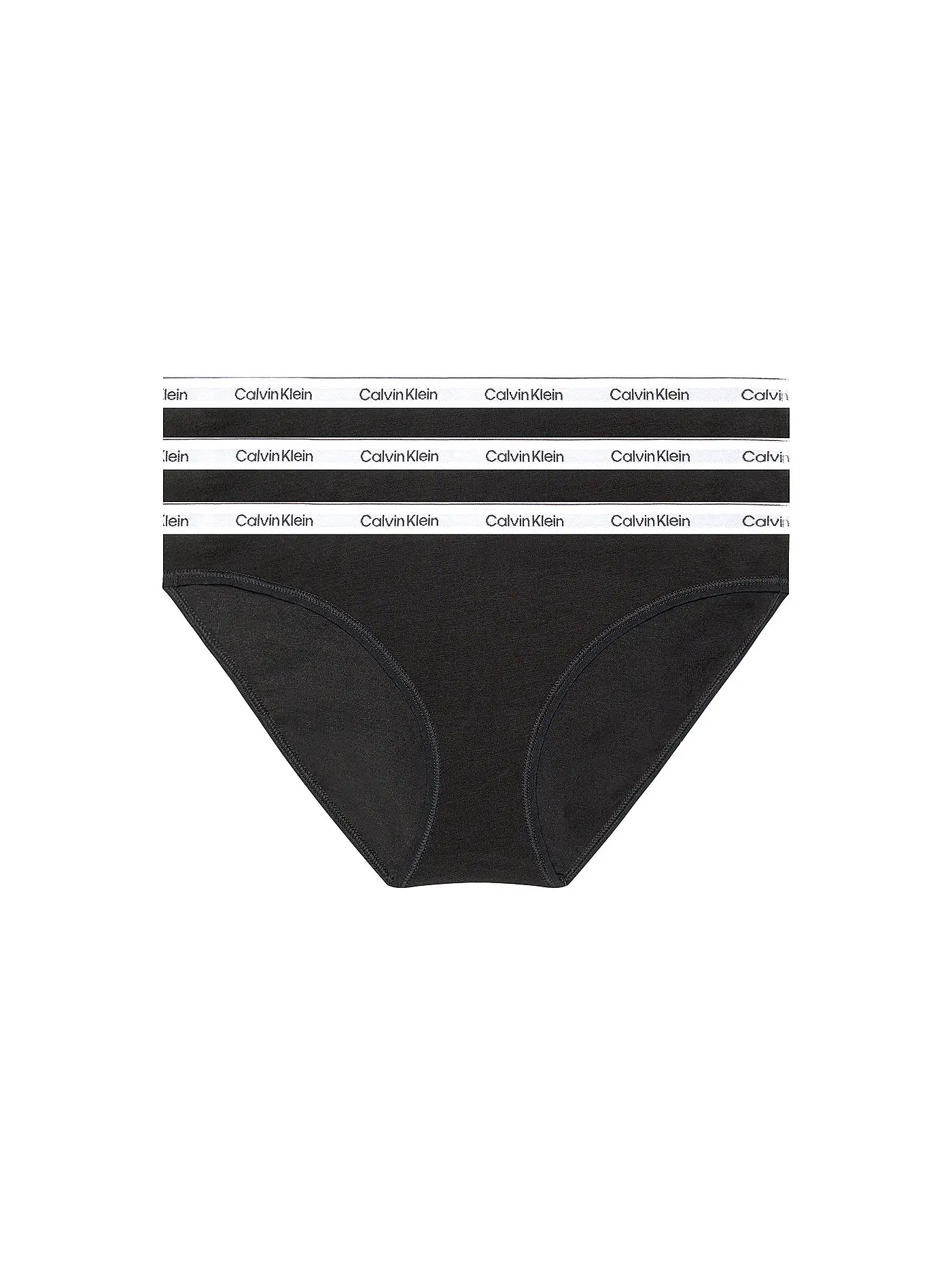 CALVIN KLEIN | Slips 3er Pkg. multi  | schwarz
