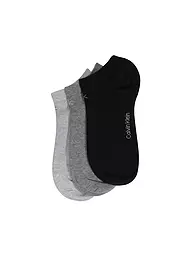 CALVIN KLEIN | Socken 3er Pkg black | grau