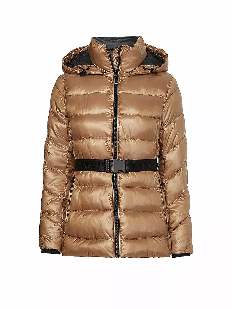 CALVIN KLEIN | Steppjacke | camel