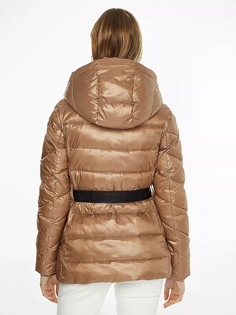CALVIN KLEIN | Steppjacke | camel