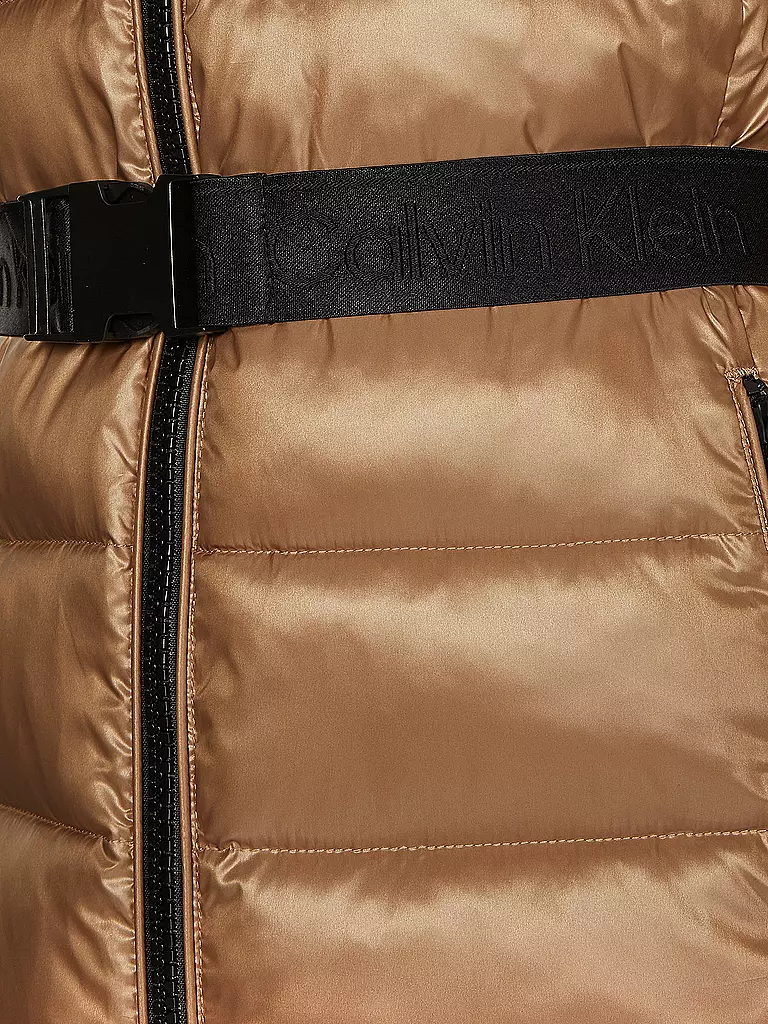 CALVIN KLEIN | Steppjacke | camel