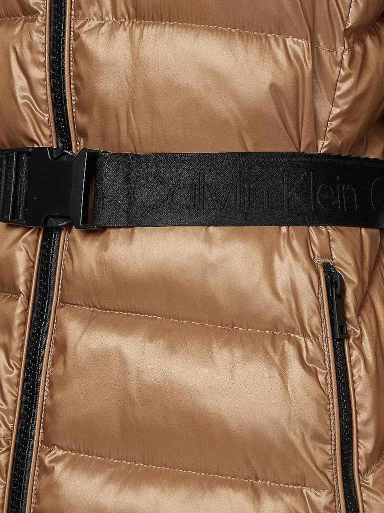 CALVIN KLEIN | Steppjacke | camel