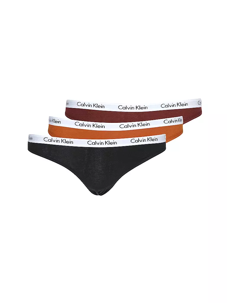 CALVIN KLEIN String 3-er Pkg. multi bunt
