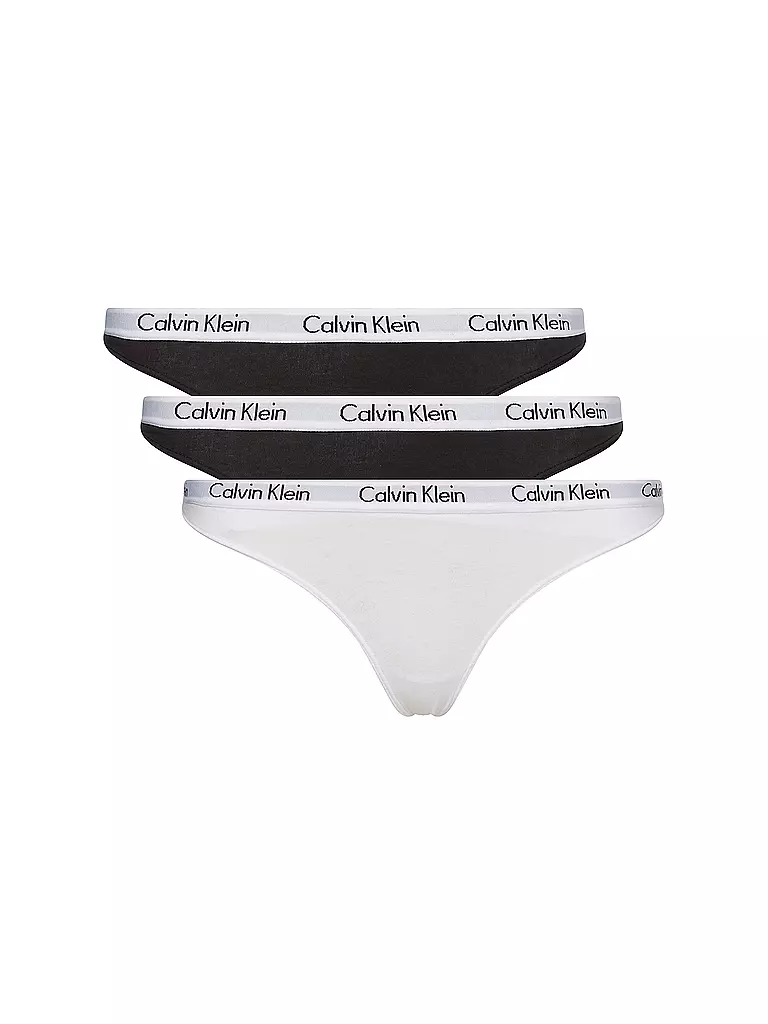 CALVIN KLEIN | String 3-er Pkg. | weiss