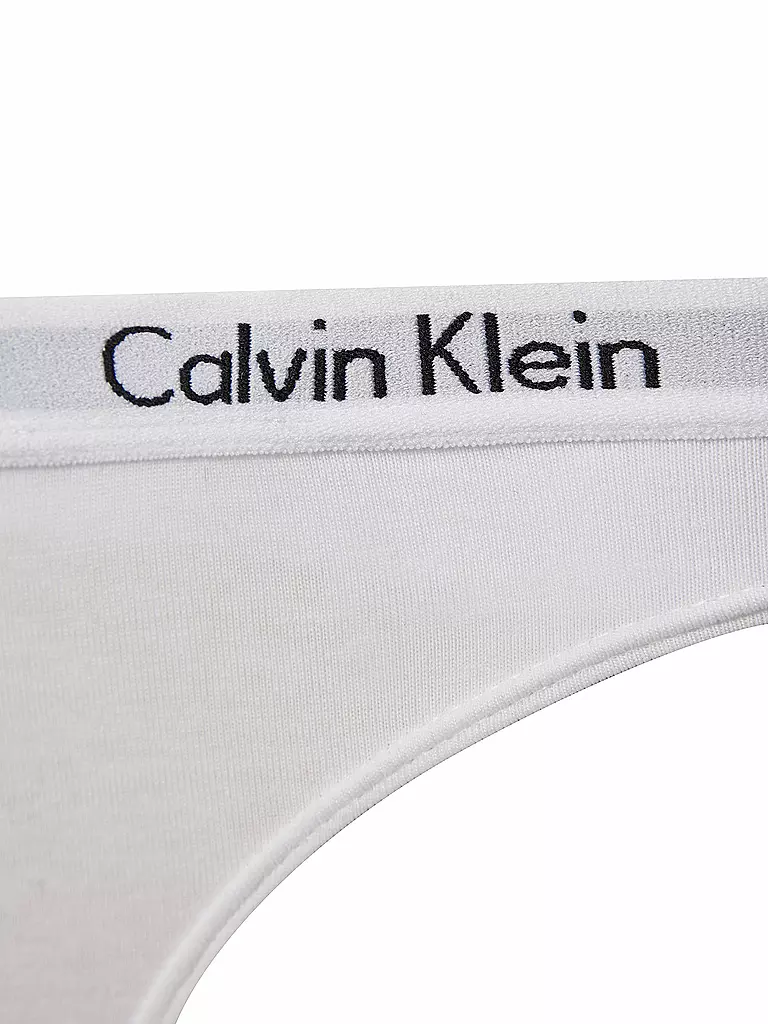 CALVIN KLEIN | String 3-er Pkg. | schwarz