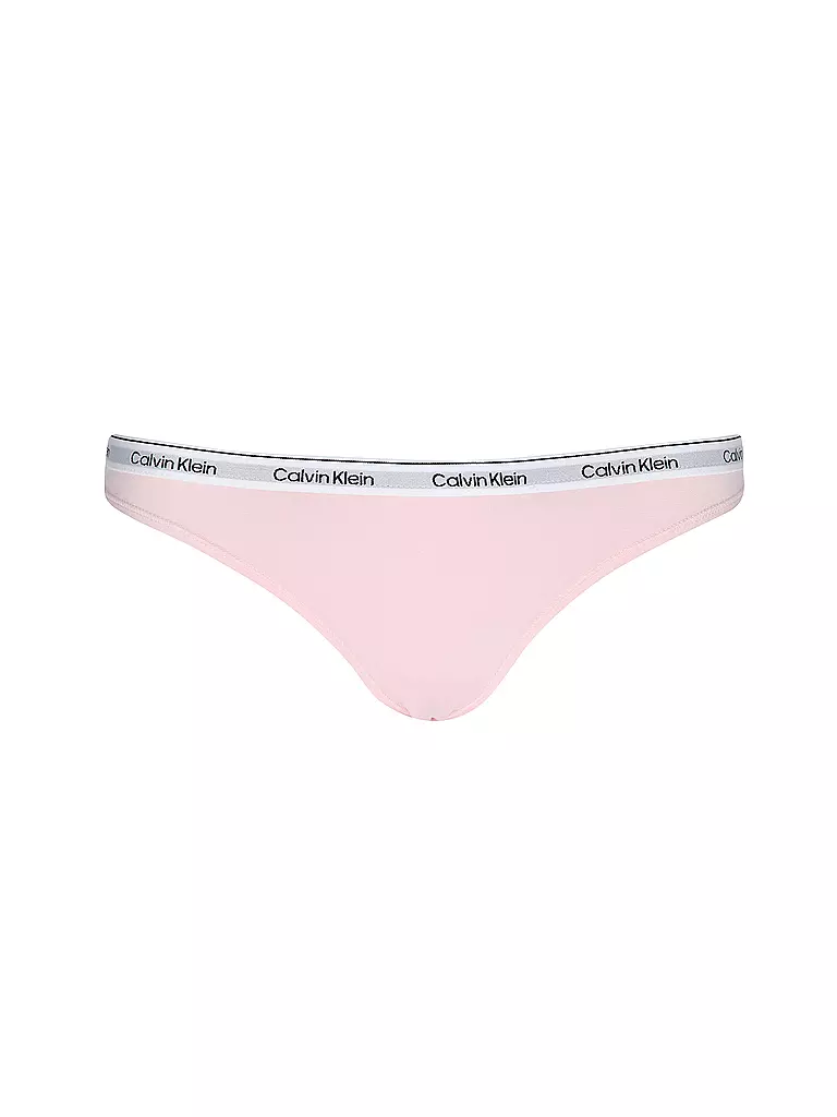 CALVIN KLEIN | String 3er Pack multi | hellgrün