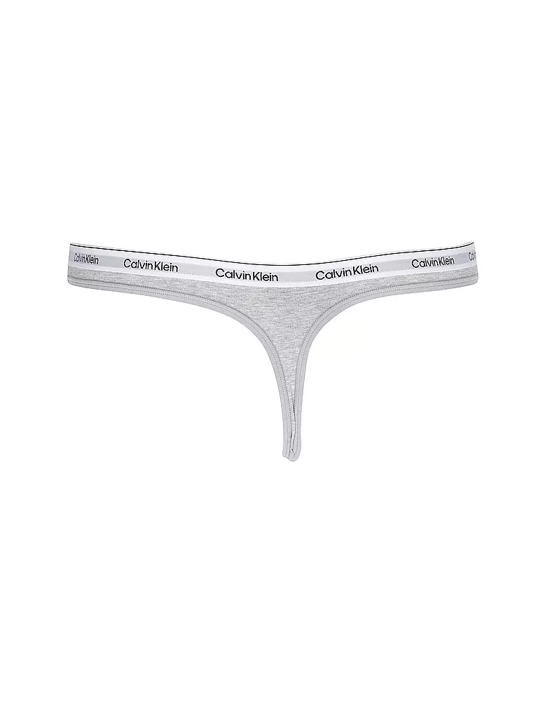 CALVIN KLEIN | String 3er Pack multi | hellgrau