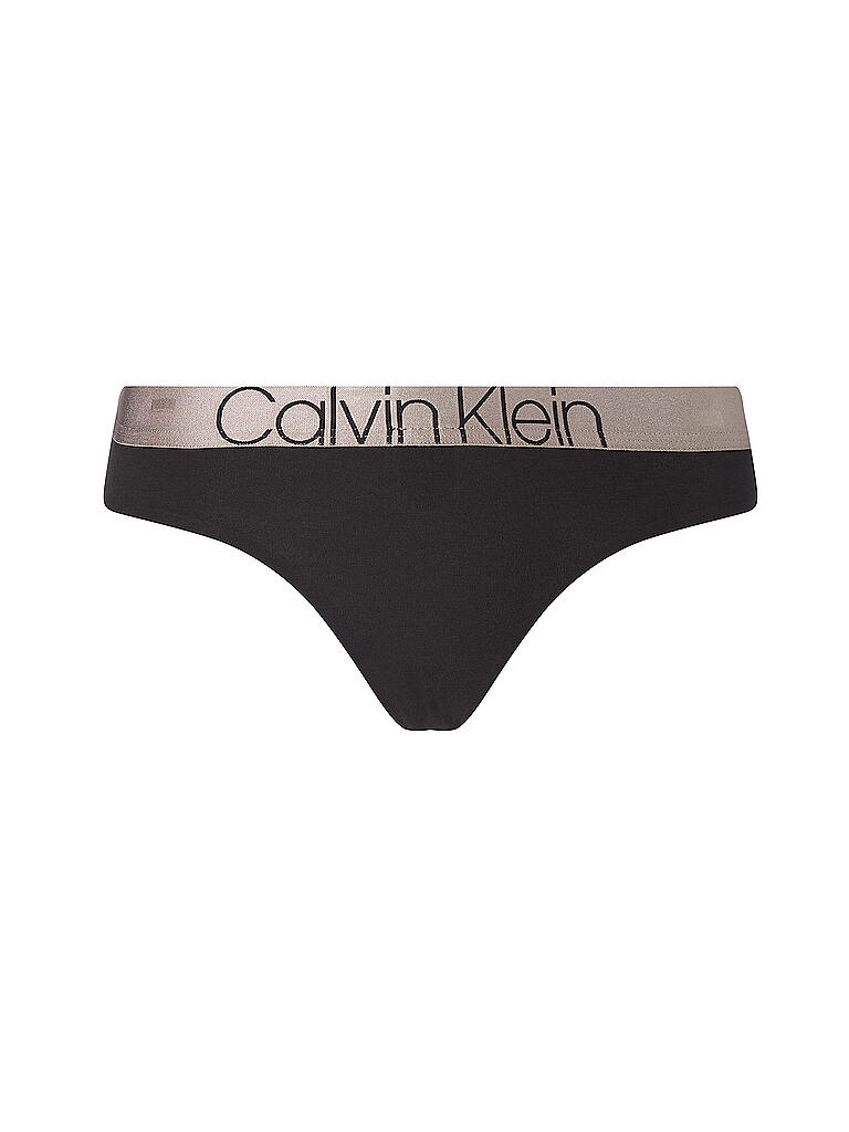 CALVIN KLEIN | String Cotton Icon | schwarz