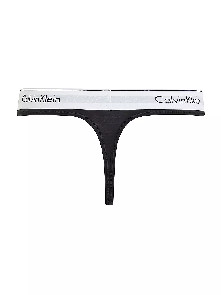 CALVIN KLEIN | String MODERN COTTON black | schwarz