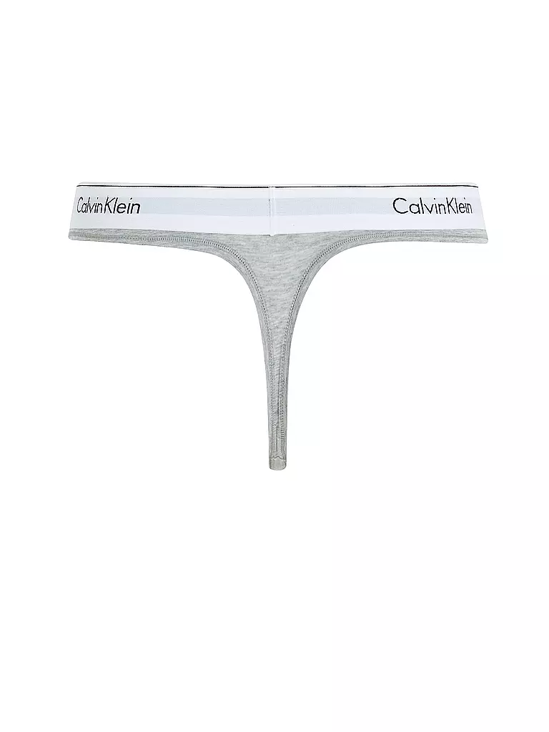 CALVIN KLEIN | String MODERN COTTON grey heather | rosa