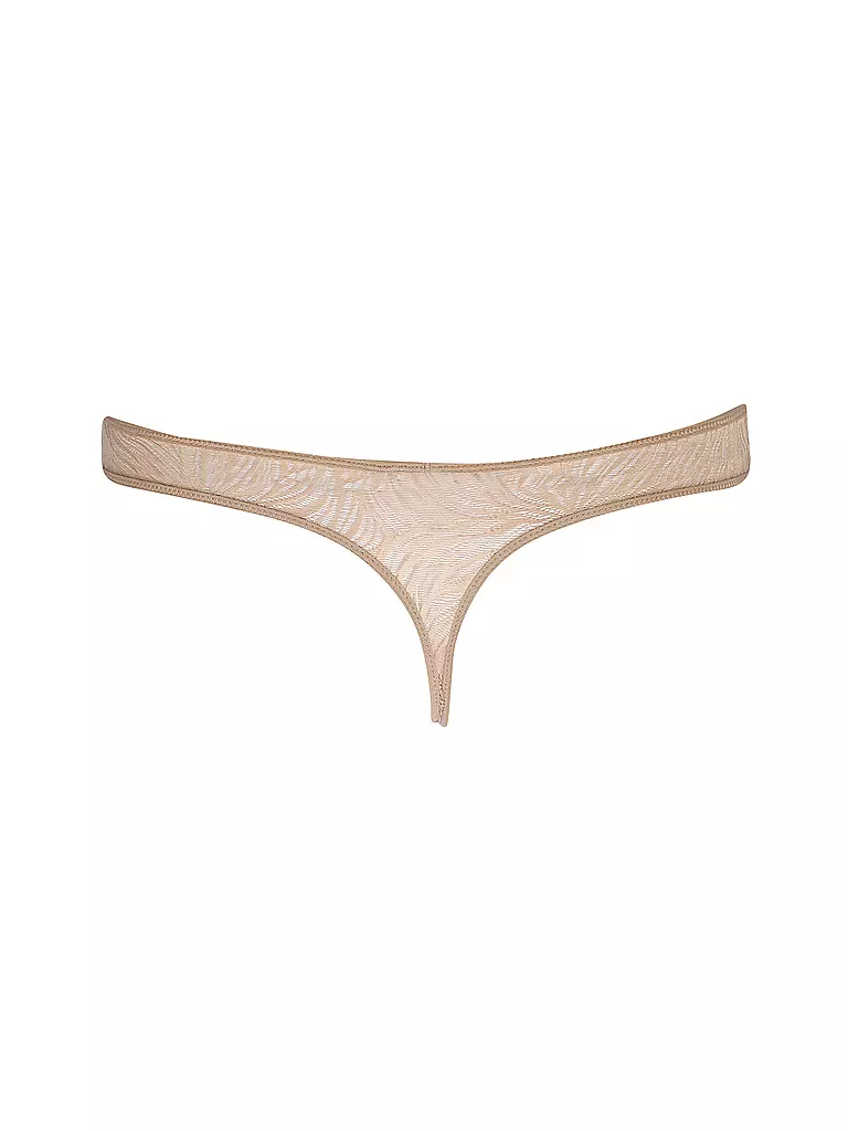 CALVIN KLEIN | String SHEER MARQUISETTE beige | camel