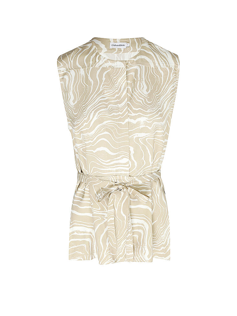 CALVIN KLEIN | Tanktop  | beige