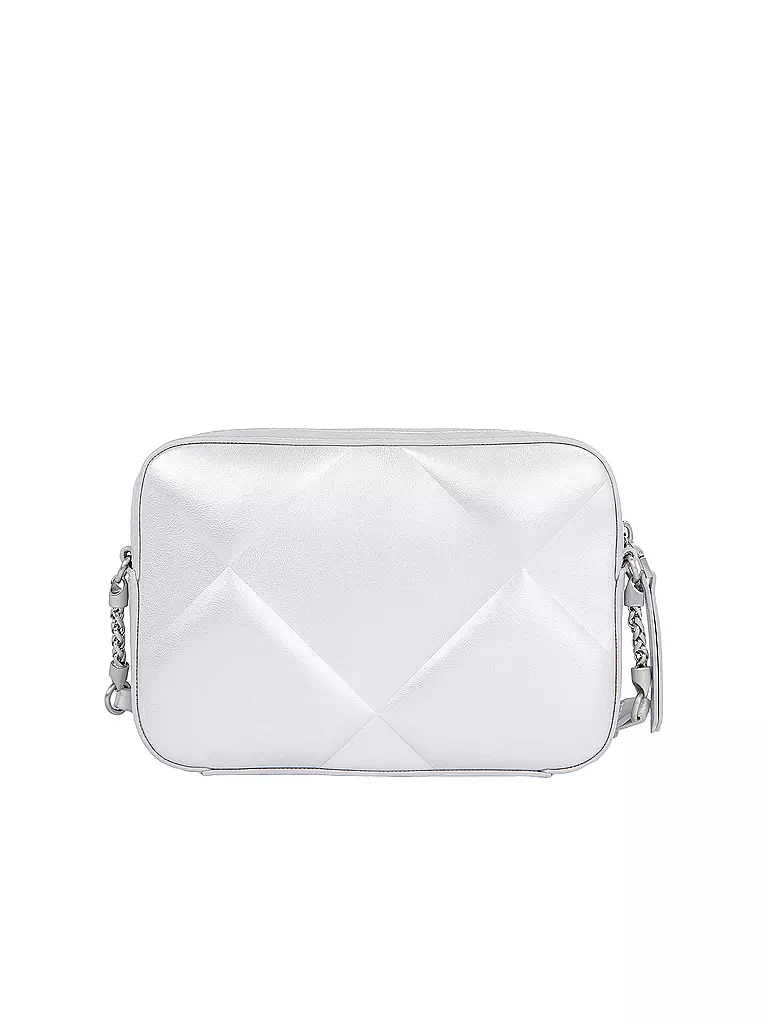 CALVIN KLEIN | Tasche - Crossbody Bag RE-LOCK | silber