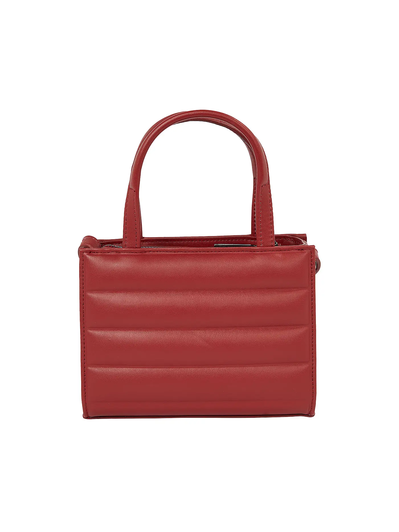CALVIN KLEIN | Tasche - Mini Tote Bag QUILT  | rot