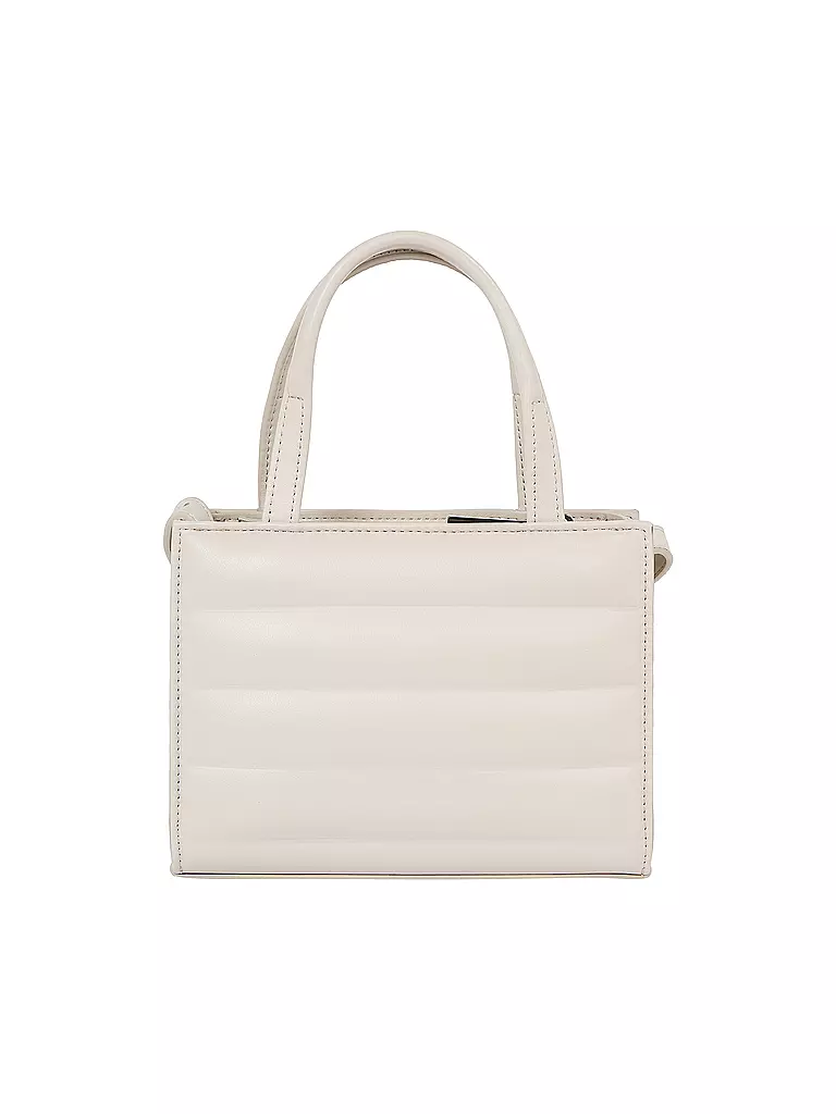 CALVIN KLEIN | Tasche - Mini Tote Bag QUILT | creme