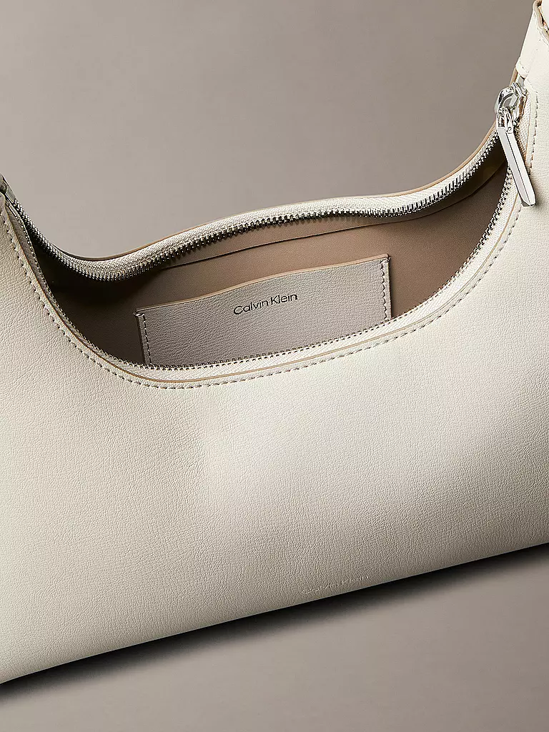 CALVIN KLEIN | Tasche - Schultertasche FOIL | creme