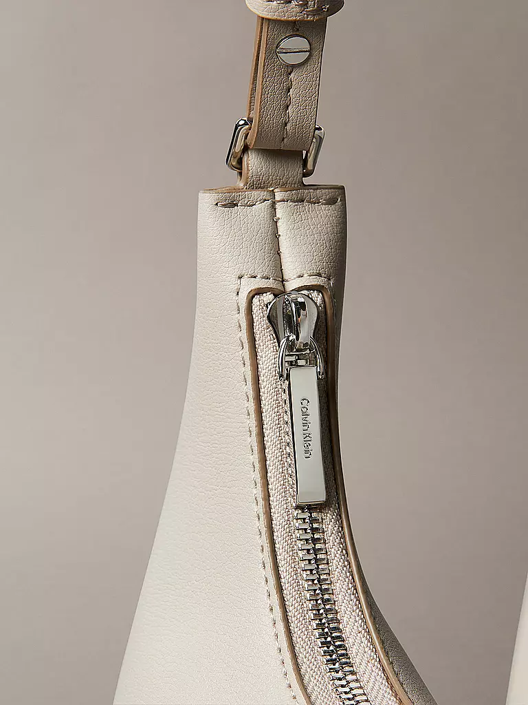 CALVIN KLEIN | Tasche - Schultertasche FOIL | creme