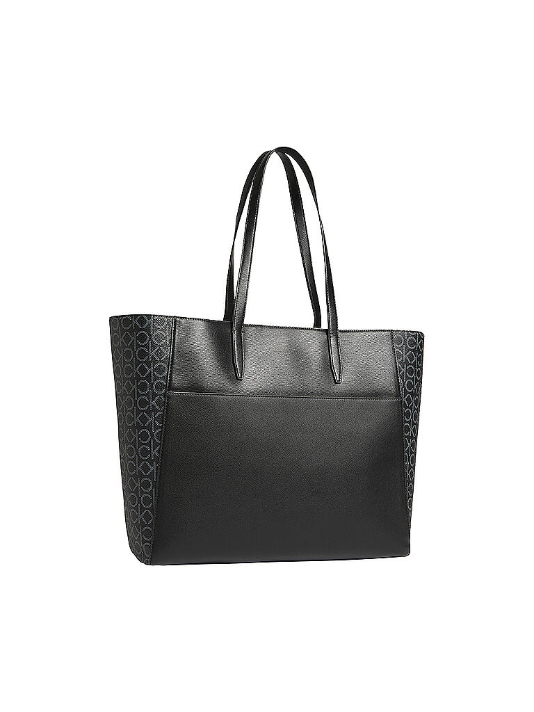 CALVIN KLEIN | Tasche - Shopper mit Laptoptasche | schwarz