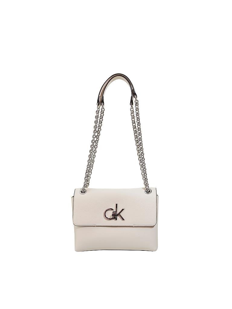 CALVIN KLEIN | Tasche - Umhängetasche "Re-Lock" | beige