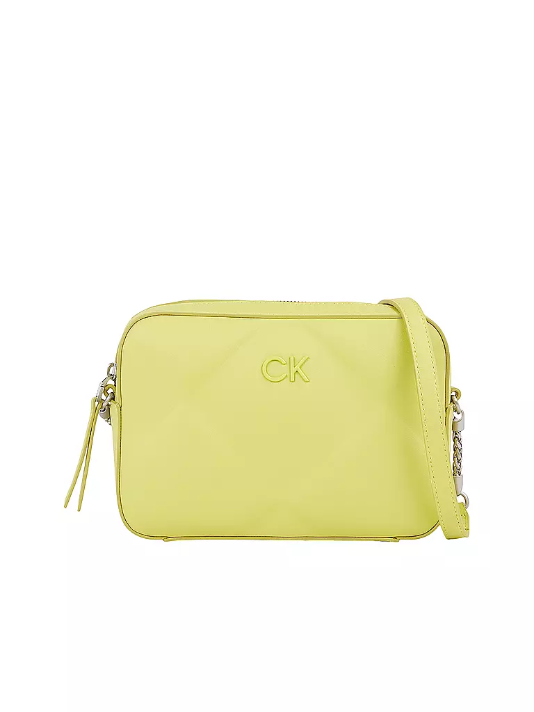 CALVIN KLEIN | Tasche - Umhängetasche RE-LOCK | gelb