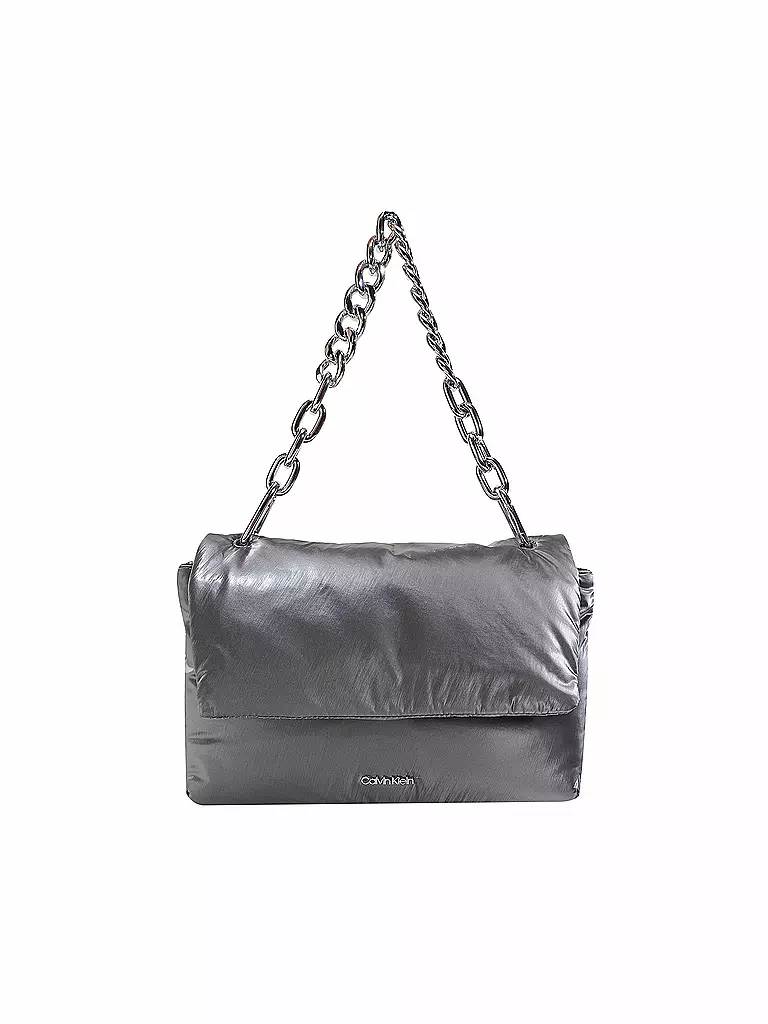 CALVIN KLEIN | Tasche - Umhängetasche | silber