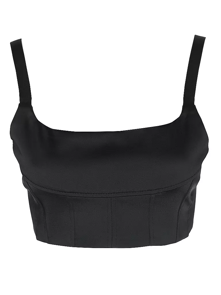 CALVIN KLEIN | Top Cropped Fit  | schwarz