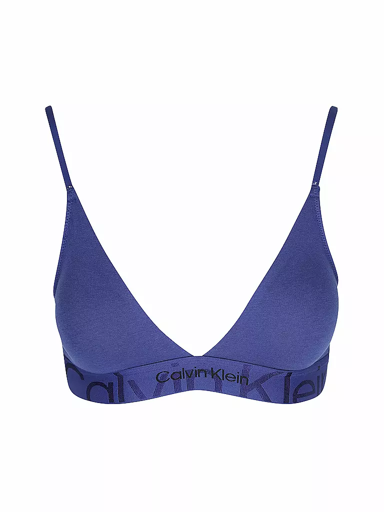 CALVIN KLEIN Triangel BH blue blau