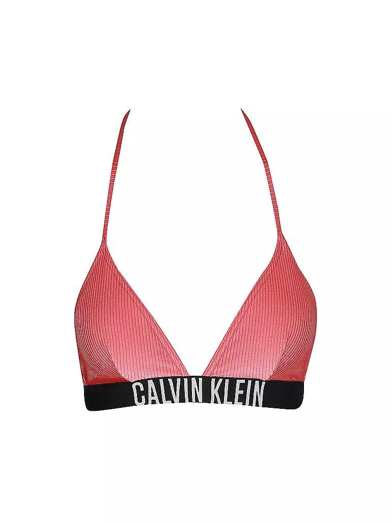 CALVIN KLEIN | Triangle Bikini Top | pink