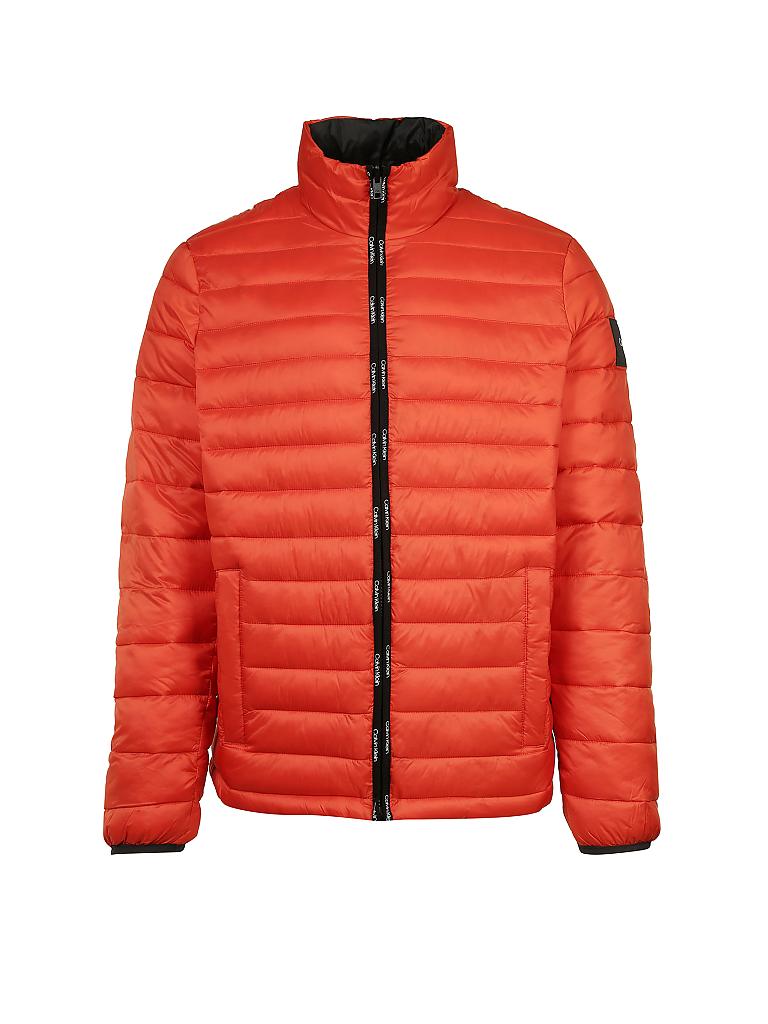 CALVIN KLEIN | Wende-Jacke | orange