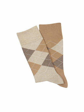 CAMANO | Herren Socken 2er Pkg ARGYLE tigers eye