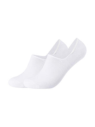 CAMANO | Füsslinge 2er Pkg COMFORT INVISIBLE white