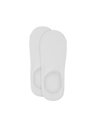 CAMANO | Füsslinge 2er Pkg COMFORT INVISIBLE white