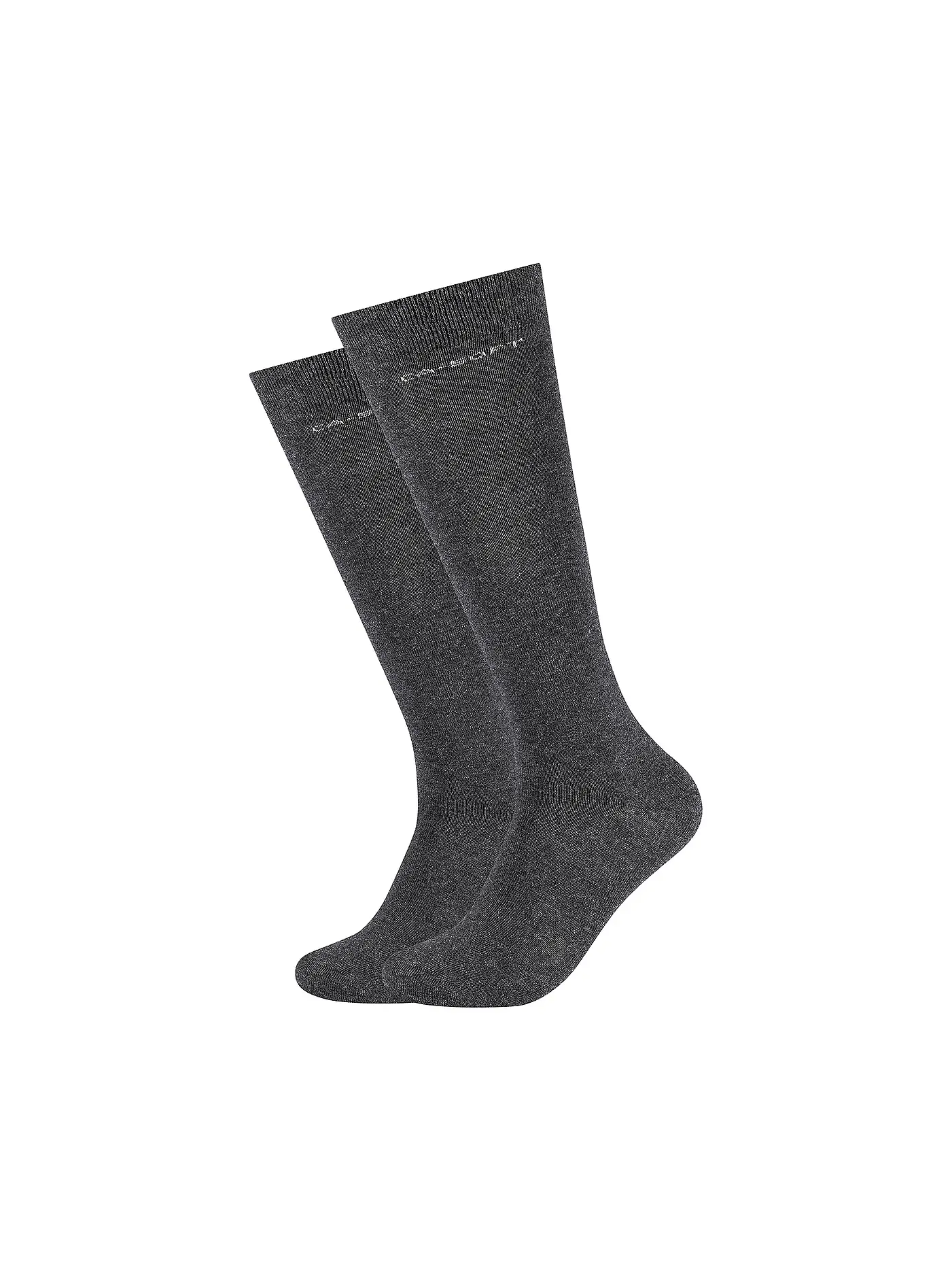 CAMANO | Damen Stutzen 2-er Pkg anthracite | grau