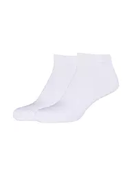 CAMANO | Herren-Sneakersocken 2er Pkg white | weiss
