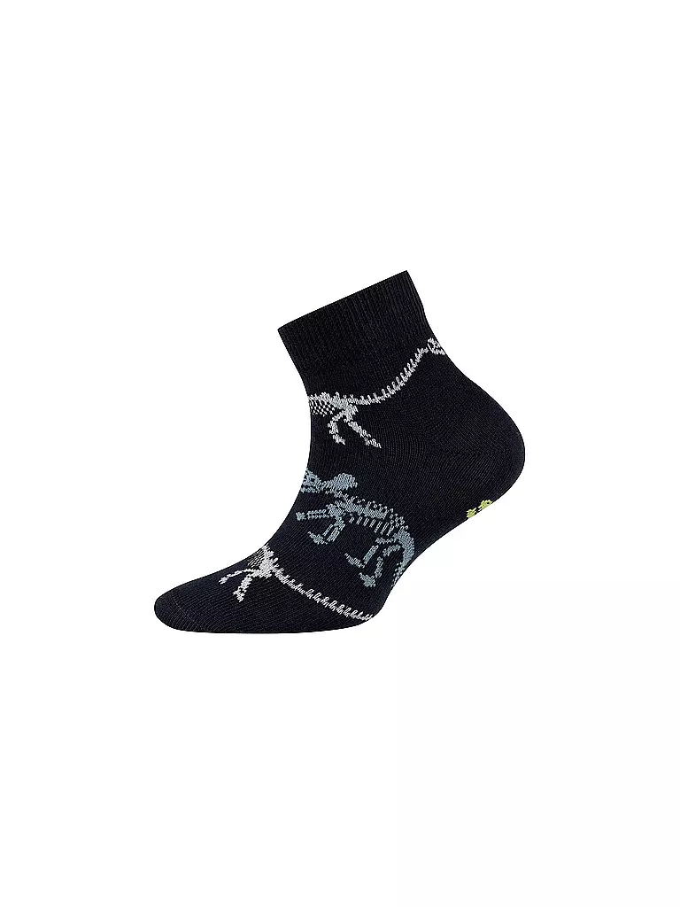 CAMANO | Jungen Sneaker Socken 4er Pkg. blue | grau