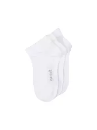 CAMANO | Kinder-Socken 3-er Pkg. orchid smoke | weiss
