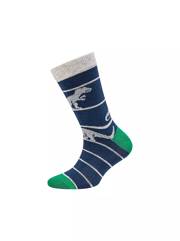 CAMANO | Jungen Socken 4er Pkg fog melange | grau