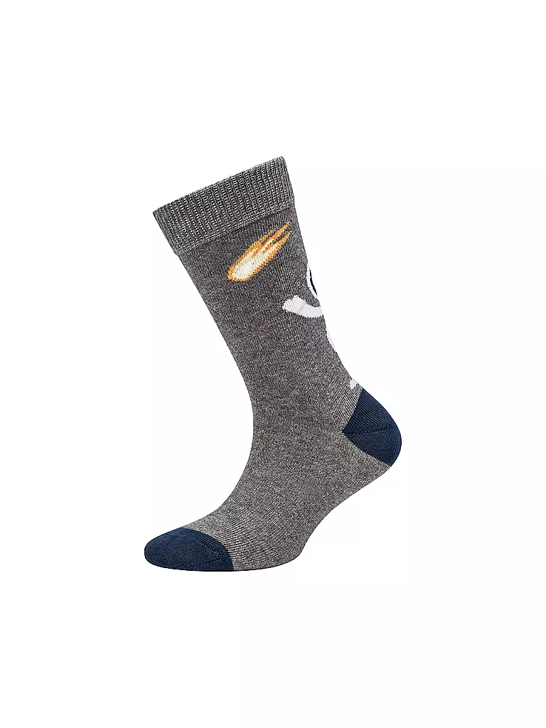 CAMANO | Jungen Socken 4er Pkkg dark grey | grau