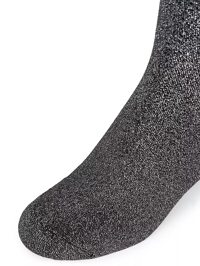 CAMANO | Kniestrümpfe black silver | 