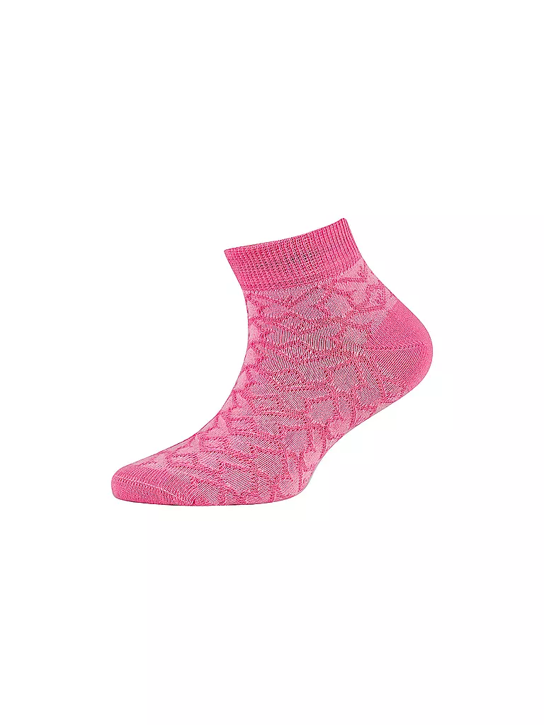 CAMANO | Mädchen Sneaker Socken 4er Pkg popcorn | creme