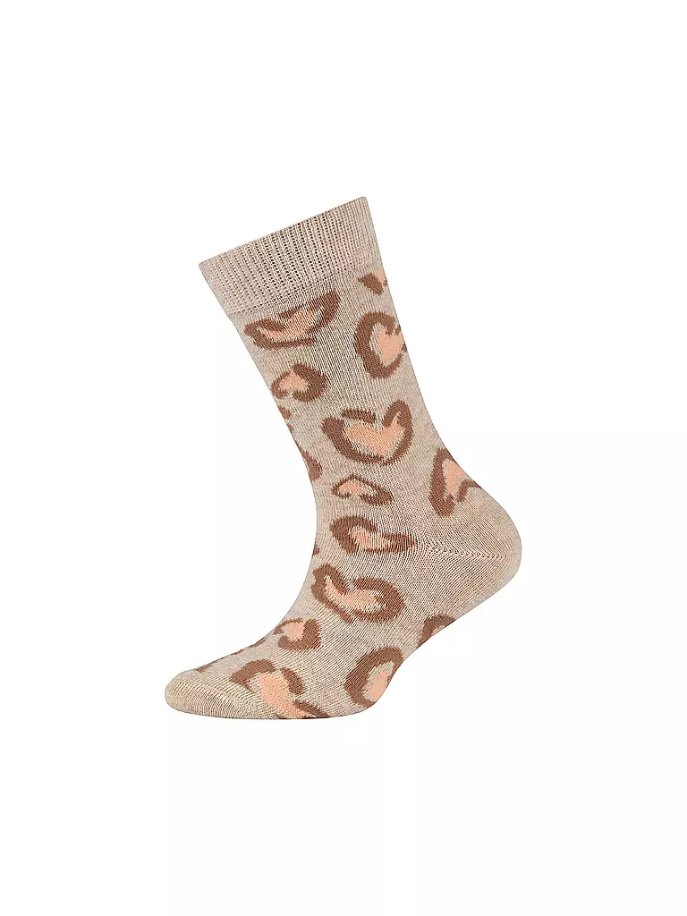 CAMANO | Mädchen Socken 4er Pkg. offwhite melange | beige