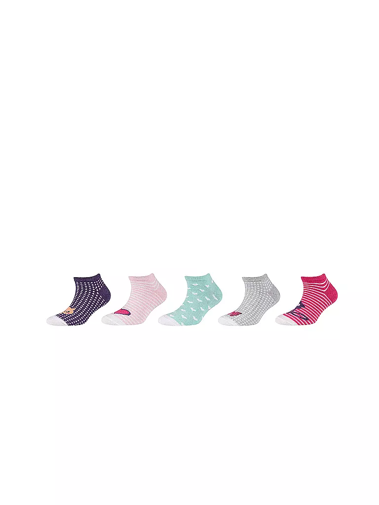CAMANO | Mädchen Socken 5er Pkg. lilac chiffon  | bunt
